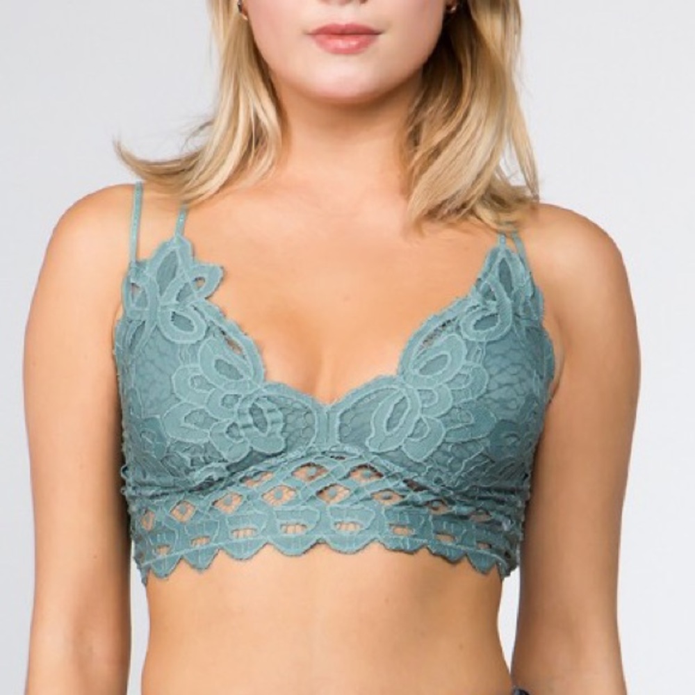 Addelle Lace Crochet Bralette